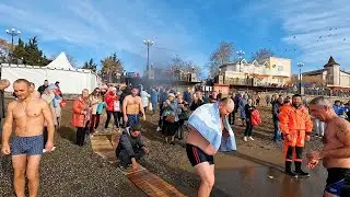 СУДАК СЕГОДНЯ. Как проходит КРЕЩЕНИЕ в Крыму 2023.