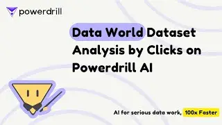 Data World dataset analysis by clicks on Powerdrill AI, 100x Faster