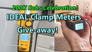 IDEAL 61-757 RMS + Temperature Clamp  Meters Giveaway