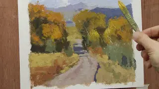 How to paint trees