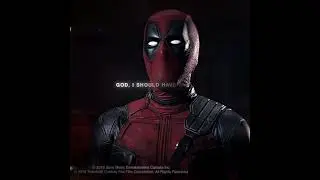 "God, I should have asked NSYNC" - Deadpool Edit | #shorts #edit