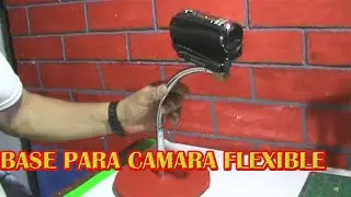 porta cámara flexible con material reciclado