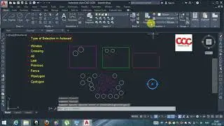 Type of selection in Autocad 2020 in hindi