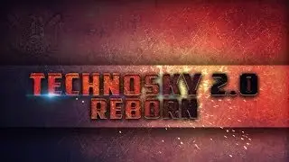 Minecraft TechnoSky - Новое начало или все по-новому #1