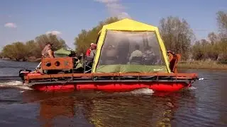 Надувной моторный катамаран Кама 600 
