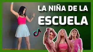💖 Coreografía (OFICIAL) paso a paso - 🏫 LA NIÑA DE LA ESCUELA - 👧 Tik Tok Tutorial
