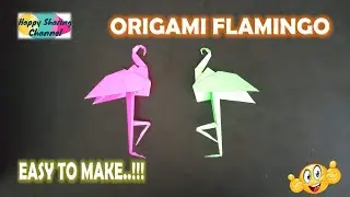 Origami Flamingo - Easy Origami Instructions