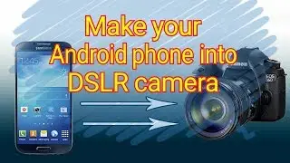 How to edit photo like DSLR camera effect using android app
