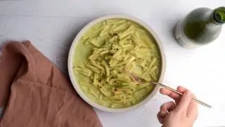 Edamame Pasta Recipe with Ginger