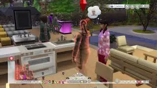 The Sims™ 4 I made sims died from drink beetle juice