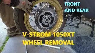 V-Strom Wheel Removal