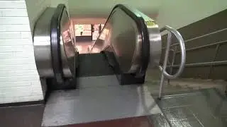 Before and After: The OTIS escalators and the new OTIS elevator at the Towers Mall in Roanoke VA