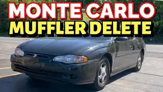 2003 Chevy Monte Carlo EXHAUST w/ MUFFLER DELETE!