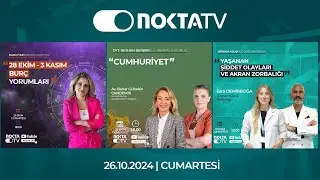 Nokta Tv Canlı Yayın | 26 Ekim 2024 | Cumartesi | #CanlıYayın