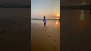 Yehali’s first day at the beach ☀️🏖️🐚. #BopitiyaBeach
