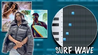 HOW TO MAKE MELODIC SURF BEATS FOR oodaredevil/Kelewya/mingo | Fl Studio Tutorial From Scratch