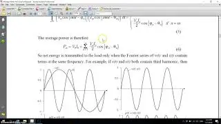 [12] Average Power With Non Sinusoidal Voltage - Part01