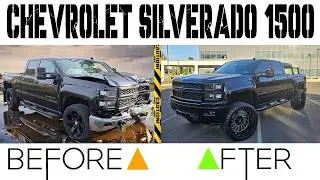TRANSFORMATION SILVERADO 1500 #chevytruck #liftedtrucks