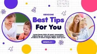 After Effects Template | Kids Education Slideshow