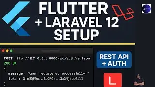 Flutter & Laravel 12 Authentication – Fullstack GetX + REST API Setup