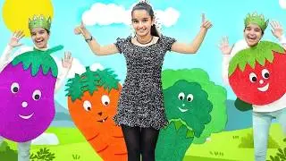 Swasth Sabji Aachi Sabji Kaha Ho Tum - Vegetable Family Song - Hindi Poem 4 Kidz