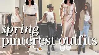 Recreating Spring Pinterest Looks! | Shop Your Closet