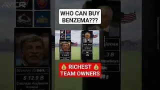 #Richest #sport #team #owners #ronaldo #benzema #messi #comparison #data #viral