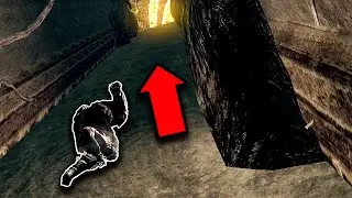 Dark Souls: Going up the Bed of Chaos Slide