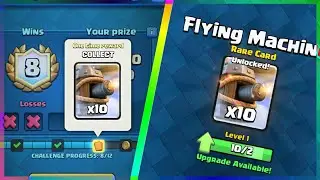 clash royale flying machine - unlocking the flying machine
