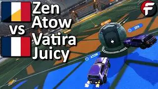 Zen Atow vs Vatira Juicy (Rocket League's Best Duo Meets Their Match)