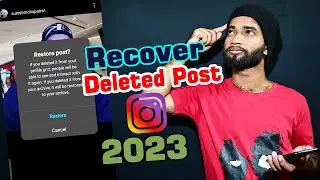 How To Recover Deleted Post on Instagram 2023 | Photos/Video/Reels/Stories Restore in just 1 Click |