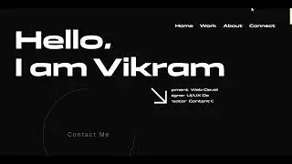 My personal portfolio website using reactJs ⚛️ || Modern and Stunning looks || Fully Responsive