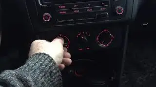 Volkswagen polo устный ремонт заслонки.