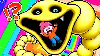 RUN AWAY FROM THE HUNGRY WORM OR IT WILL EAT YOU IN ROBLOX
