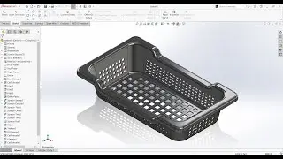 Basket design in #solidworks | Engineers Hub