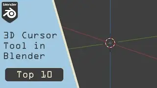 Master the 3D Cursor Tool in Blender 3D | Essential Guide for Beginners