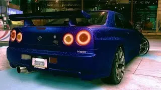 Need for Speed NISSAN SkylineGT-R V-Spec Gameplay 720p