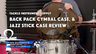 Product Review: Tackle Instrument Supply  Backpack Cymbal Case & The Danmar/Tackle Jazz Stick Case