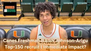 Canes Hoops freshman Isaiah Johnson-Arigu talks transition from Minnesota to Miami | Top-150 recruit