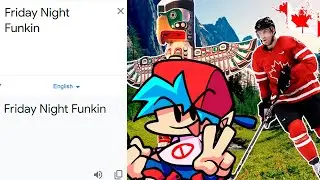 Friday Night Funkin in different languages meme dialect