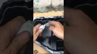 How To Change ATF - Pulldown Oil Pan - Clean Filter for TOYOTA VIOS #shorts #atf #toyota #cardiy