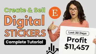 Create & Sell Digital Stickers: How I Made $25,000 In 1 Month
