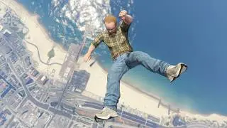 GTA V Epic Falls & Crashes (Euphoria physics | Funny Moments)