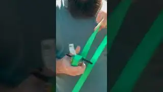 Efficient Ratchet Strap Storage Hack