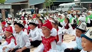 #УраанымМанас #Манас #манасчы Баткен району 2000 бала Манас айтты.