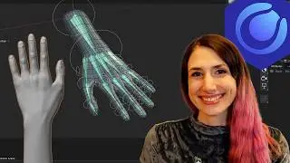 Adding Joints to Rig a Hand in Cinema 4D EP98