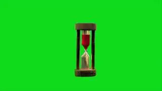 hourglass green screen effect