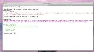 Execution of command with non privilege user