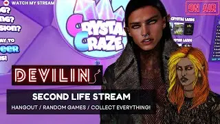 CrystalCraze | Grid Drive..Kinda  | Chill Hangout Stream | Second Life 💀