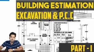 Building Estimation and Costing || Estimation In Excel || House Estimate || Estimation of Building.